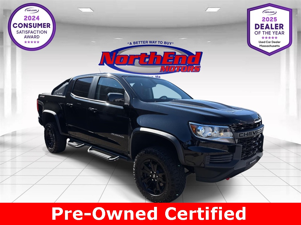2021 Black Chevrolet Colorado ZR2 Truck