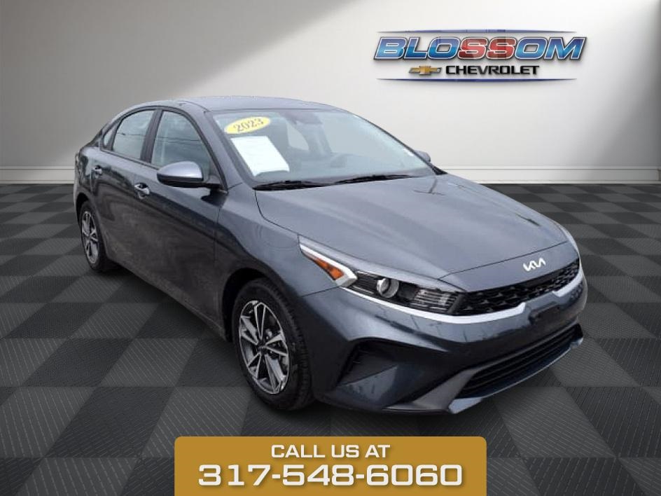 2023 Gravity Gray Kia Forte LXS Sedan