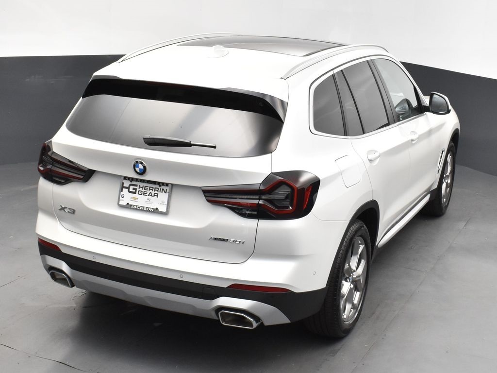 2024 Mineral White Metallic BMW X3 xDrive30i AWD SUV