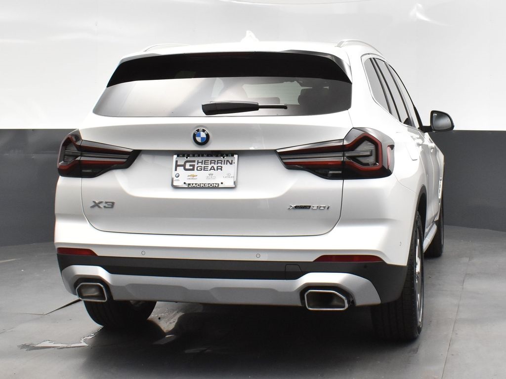 2024 Mineral White Metallic BMW X3 xDrive30i AWD SUV