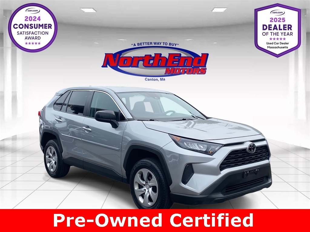 2022 Silver Sky Metallic Toyota RAV4 LE AWD SUV