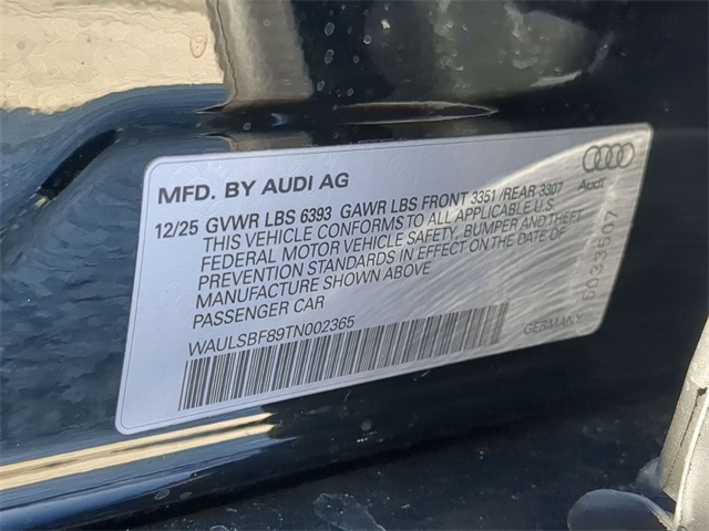 new 2026 Audi S8 car, priced at $147,945