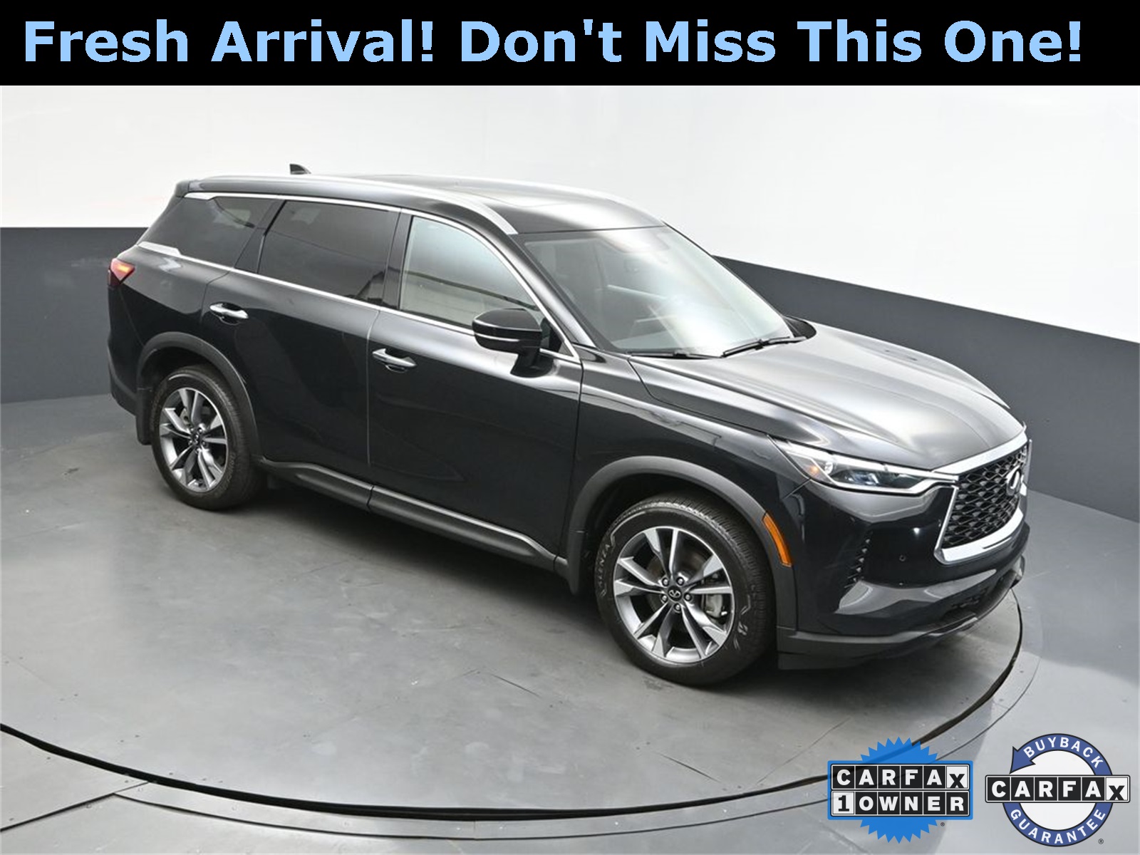 2024 Mineral Black INFINITI QX60 LUXE SUV