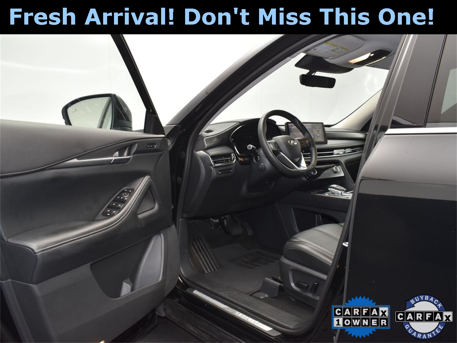 2024 Mineral Black INFINITI QX60 LUXE FWD SUV