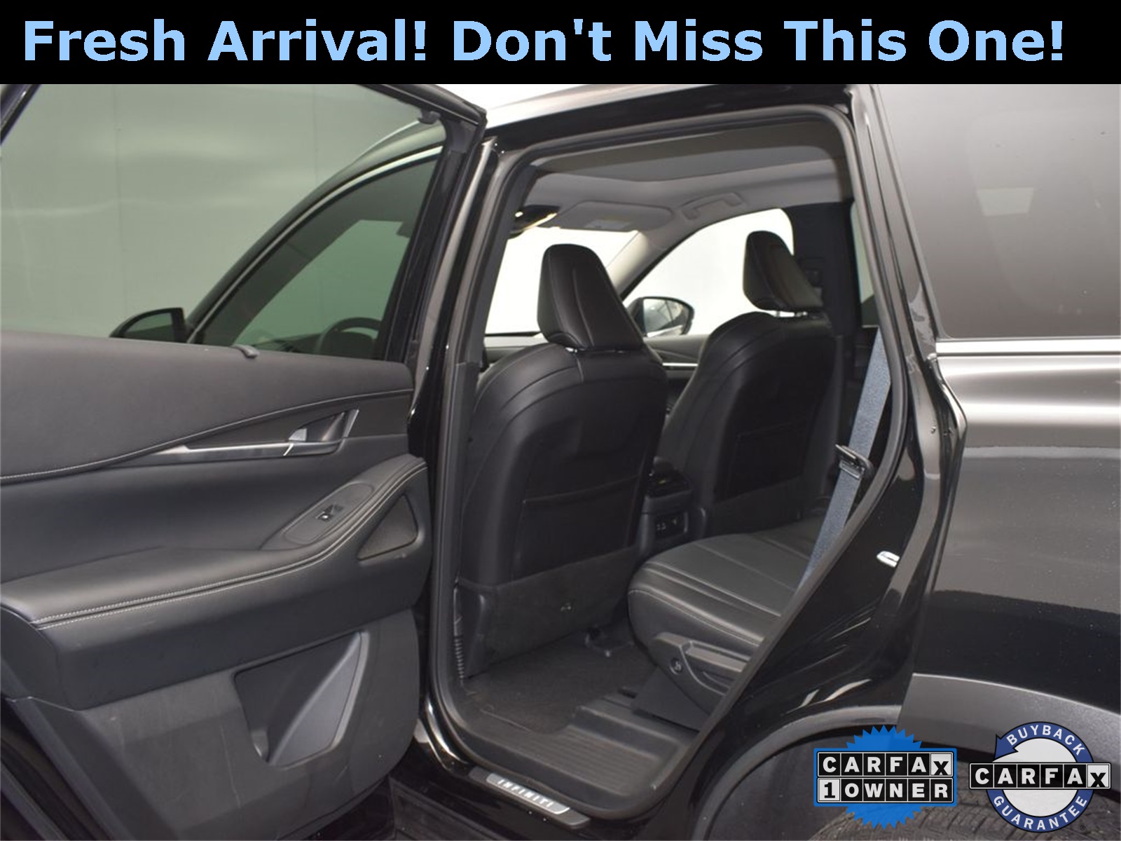2024 Mineral Black INFINITI QX60 LUXE FWD SUV