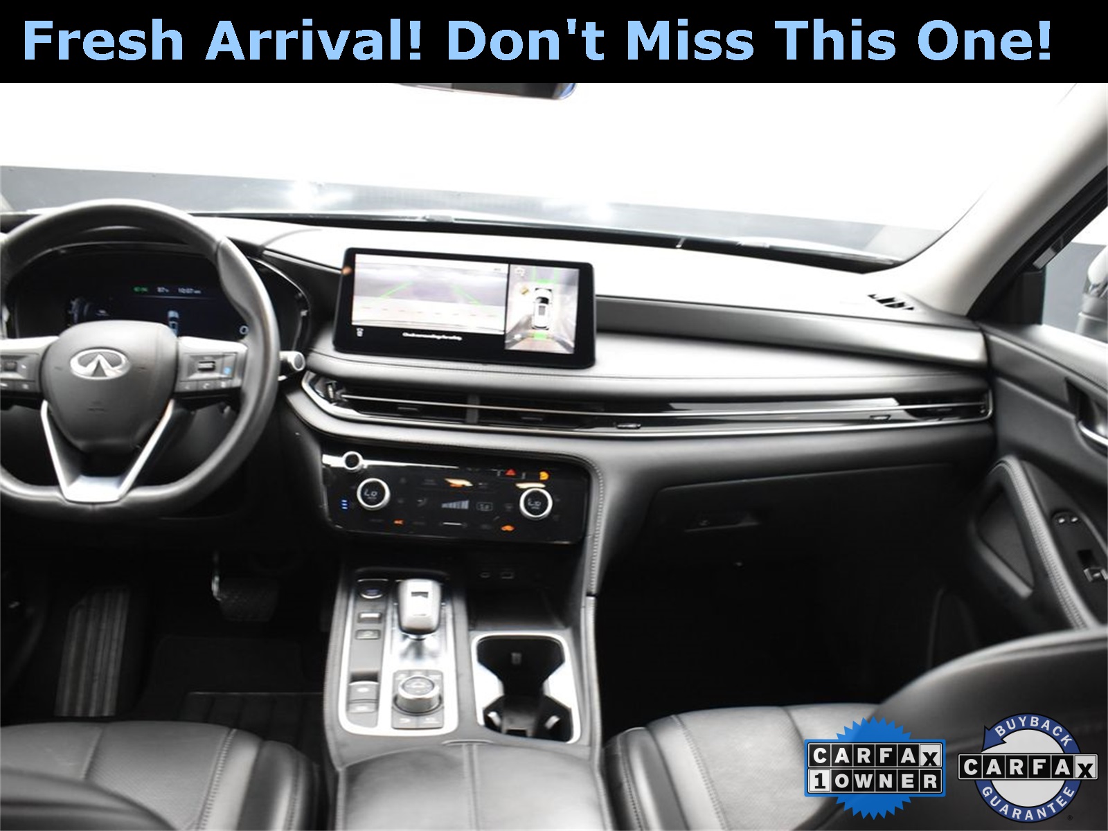 2024 Mineral Black INFINITI QX60 LUXE FWD SUV