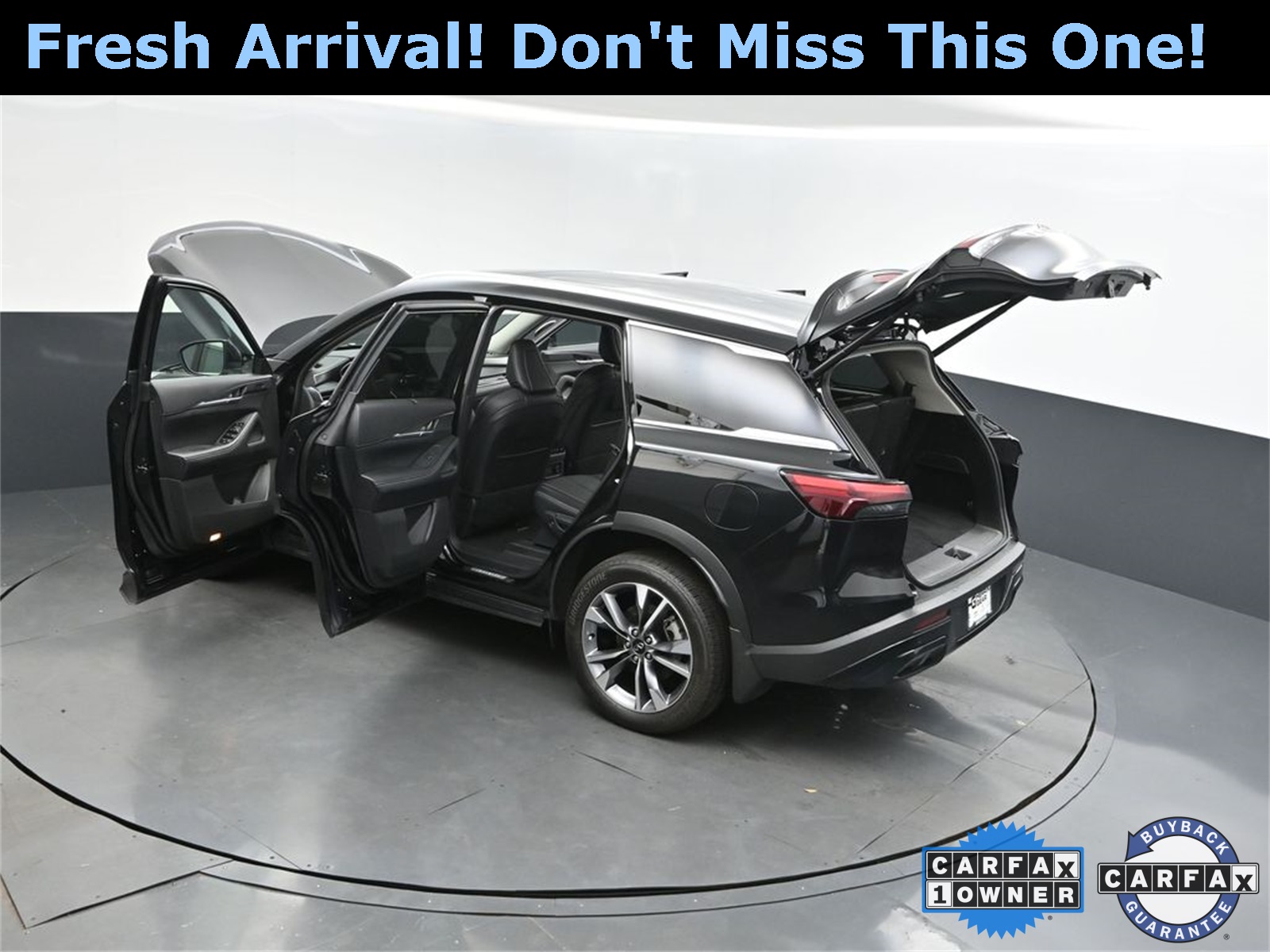 2024 Mineral Black INFINITI QX60 LUXE FWD SUV