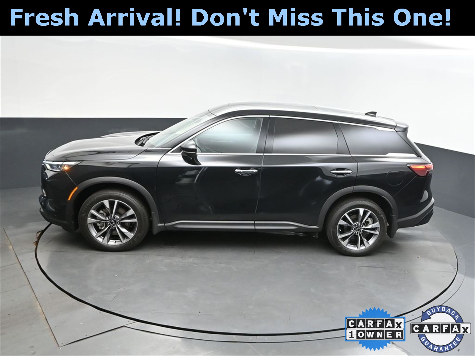 2024 Mineral Black INFINITI QX60 LUXE FWD SUV