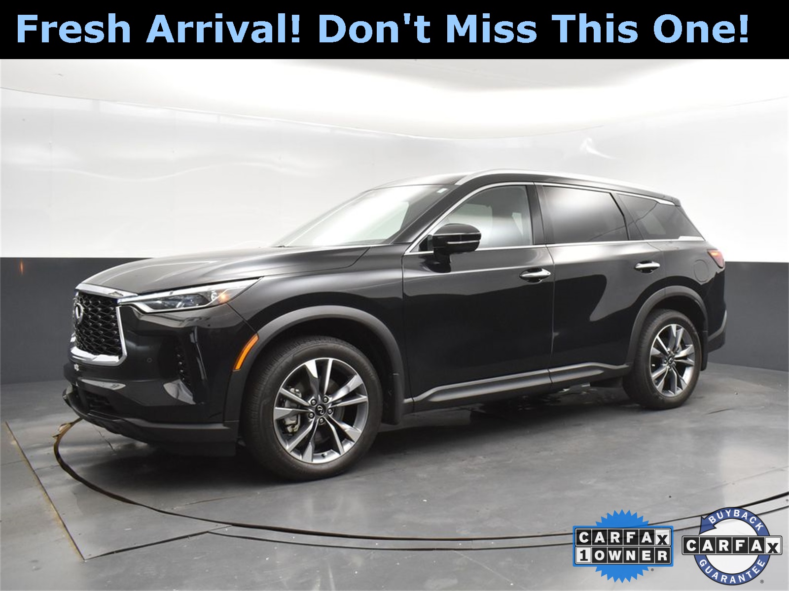 2024 Mineral Black INFINITI QX60 LUXE FWD SUV