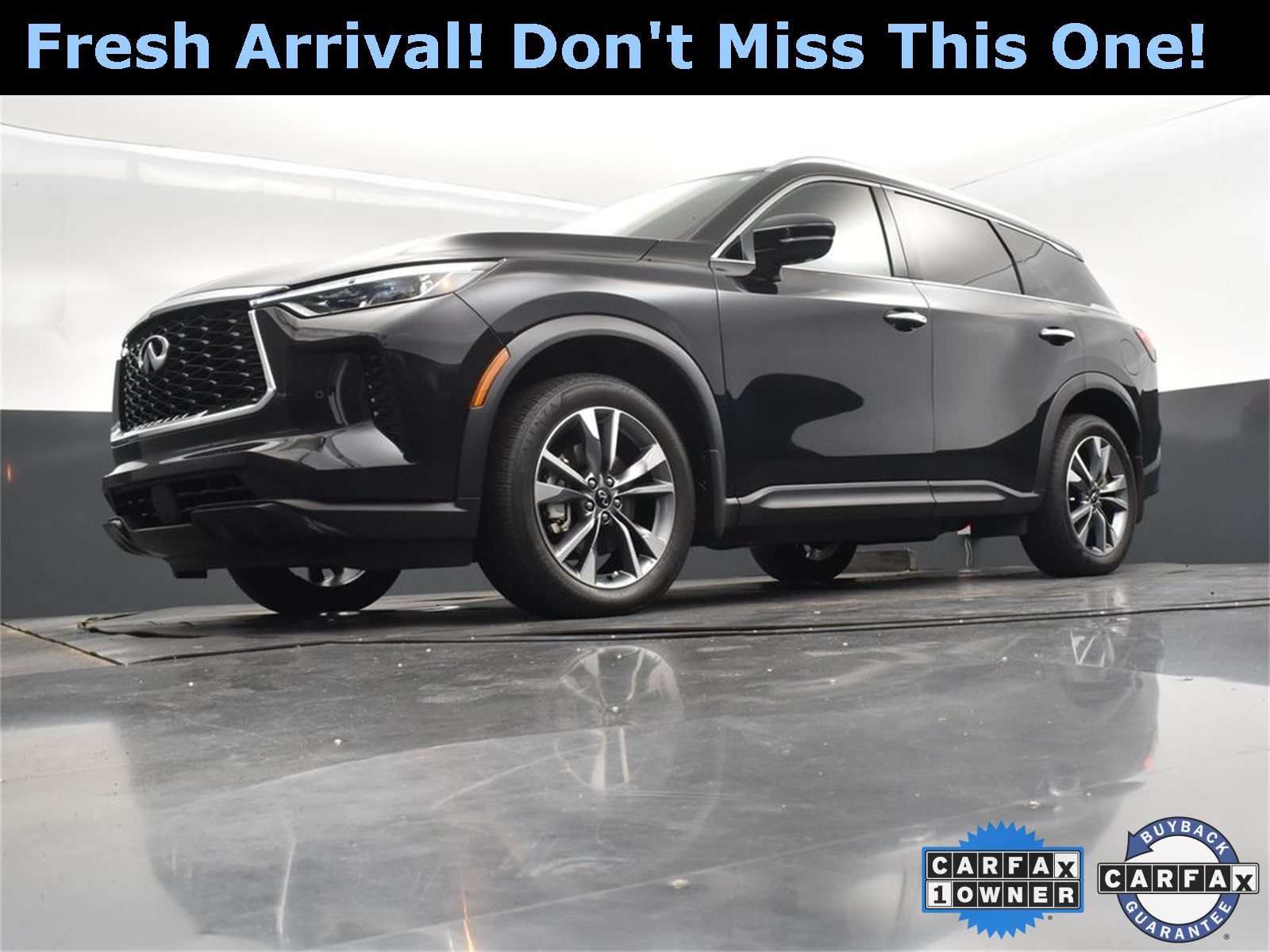 2024 Mineral Black INFINITI QX60 LUXE FWD SUV