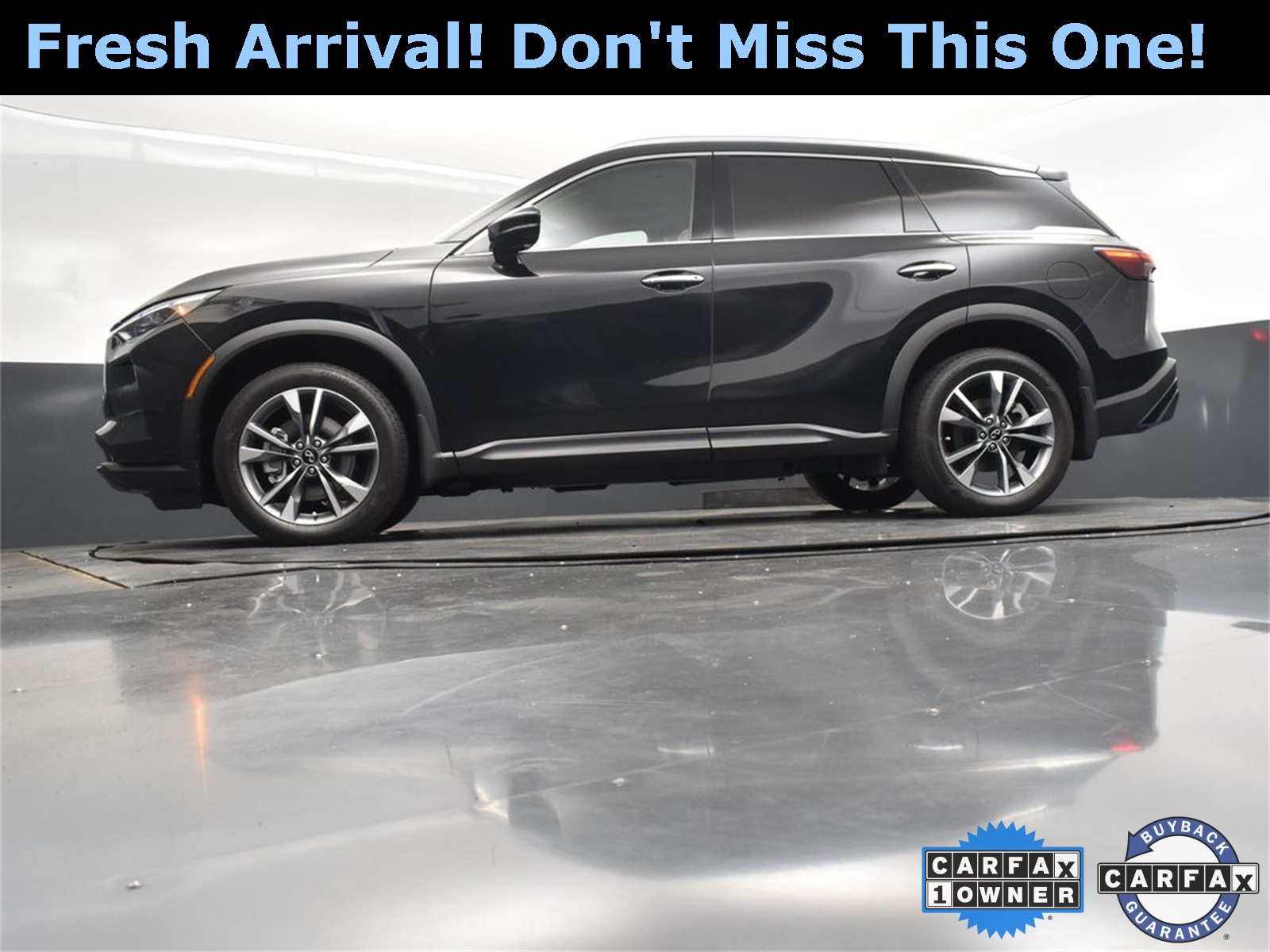 2024 Mineral Black INFINITI QX60 LUXE FWD SUV