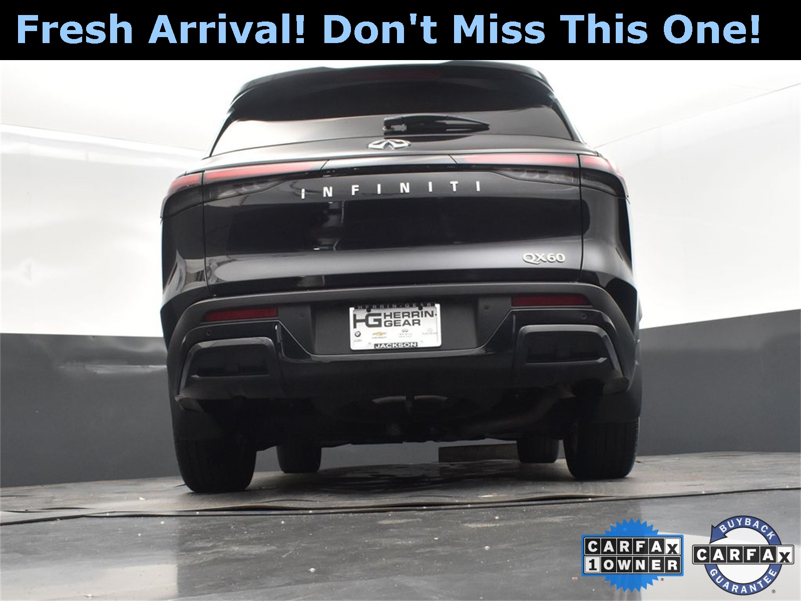 2024 Mineral Black INFINITI QX60 LUXE FWD SUV