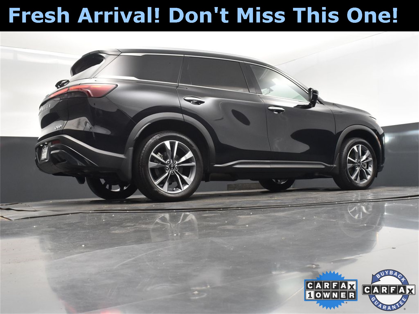2024 Mineral Black INFINITI QX60 LUXE FWD SUV