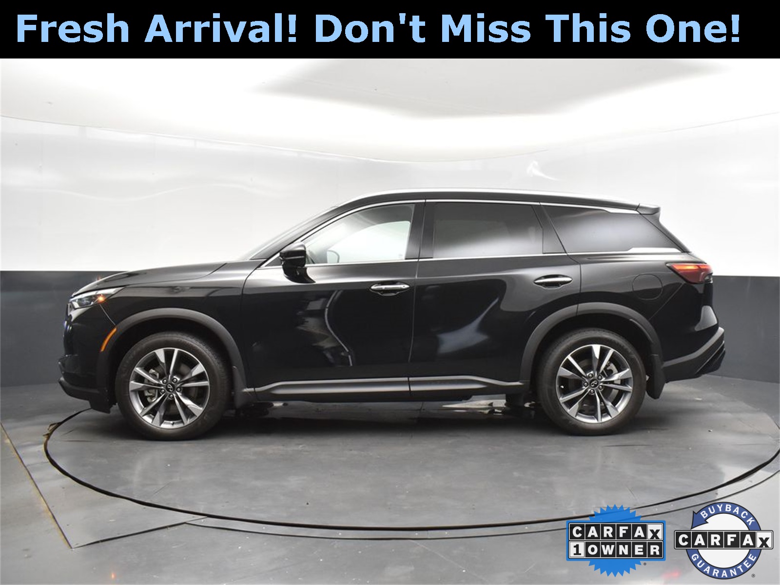 2024 Mineral Black INFINITI QX60 LUXE FWD SUV
