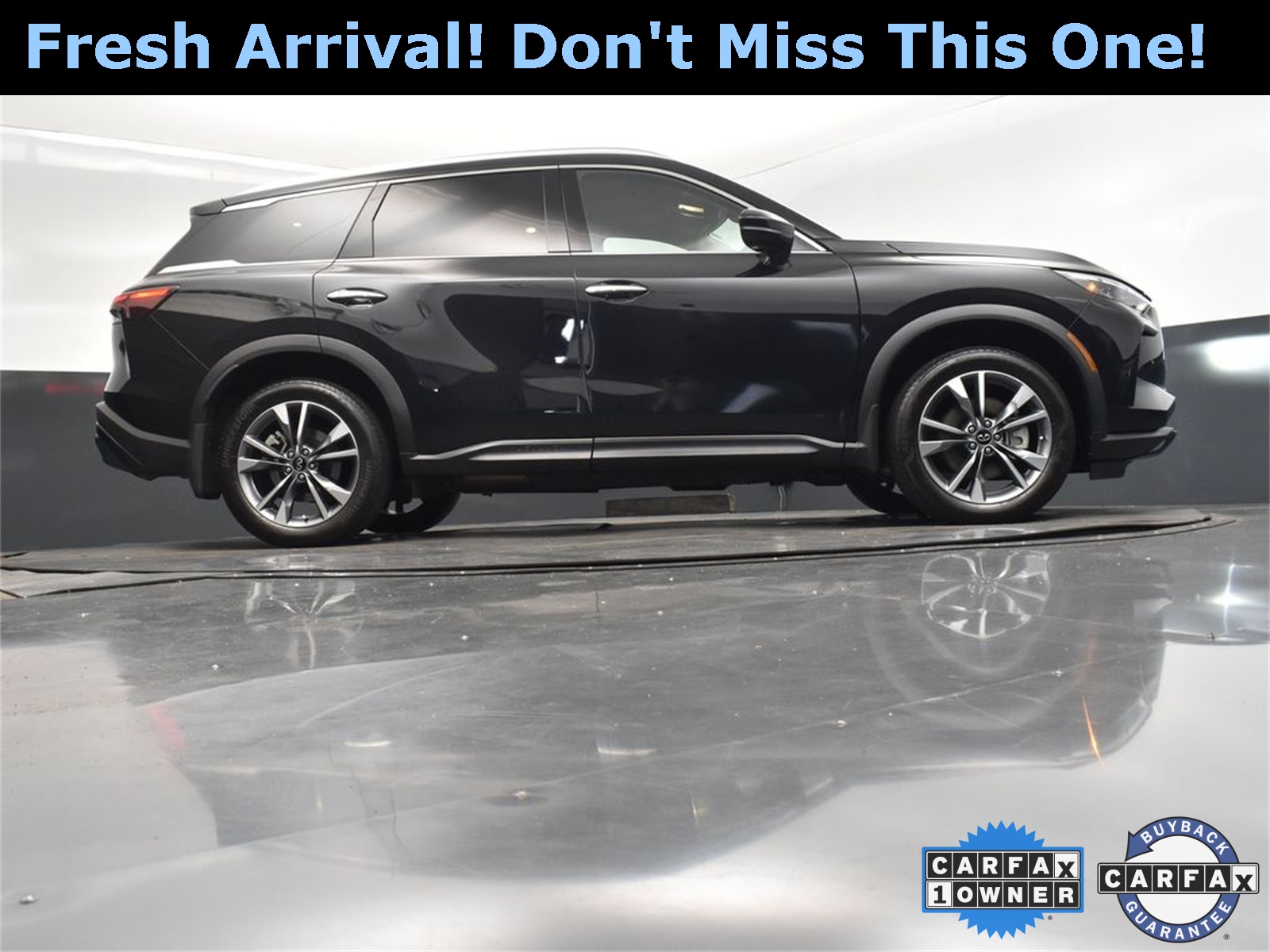 2024 Mineral Black INFINITI QX60 LUXE FWD SUV