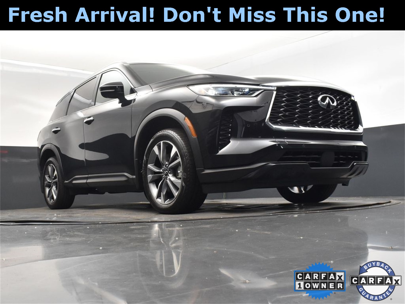 2024 Mineral Black INFINITI QX60 LUXE FWD SUV