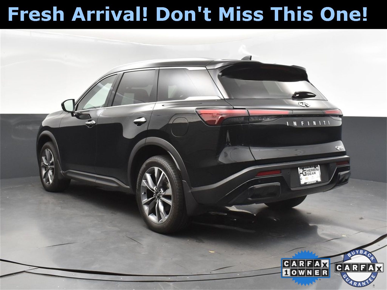 2024 Mineral Black INFINITI QX60 LUXE FWD SUV