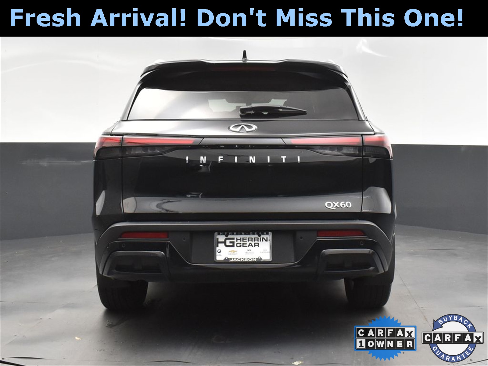 2024 Mineral Black INFINITI QX60 LUXE FWD SUV