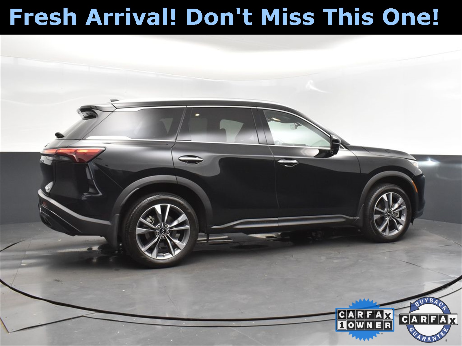 2024 Mineral Black INFINITI QX60 LUXE FWD SUV