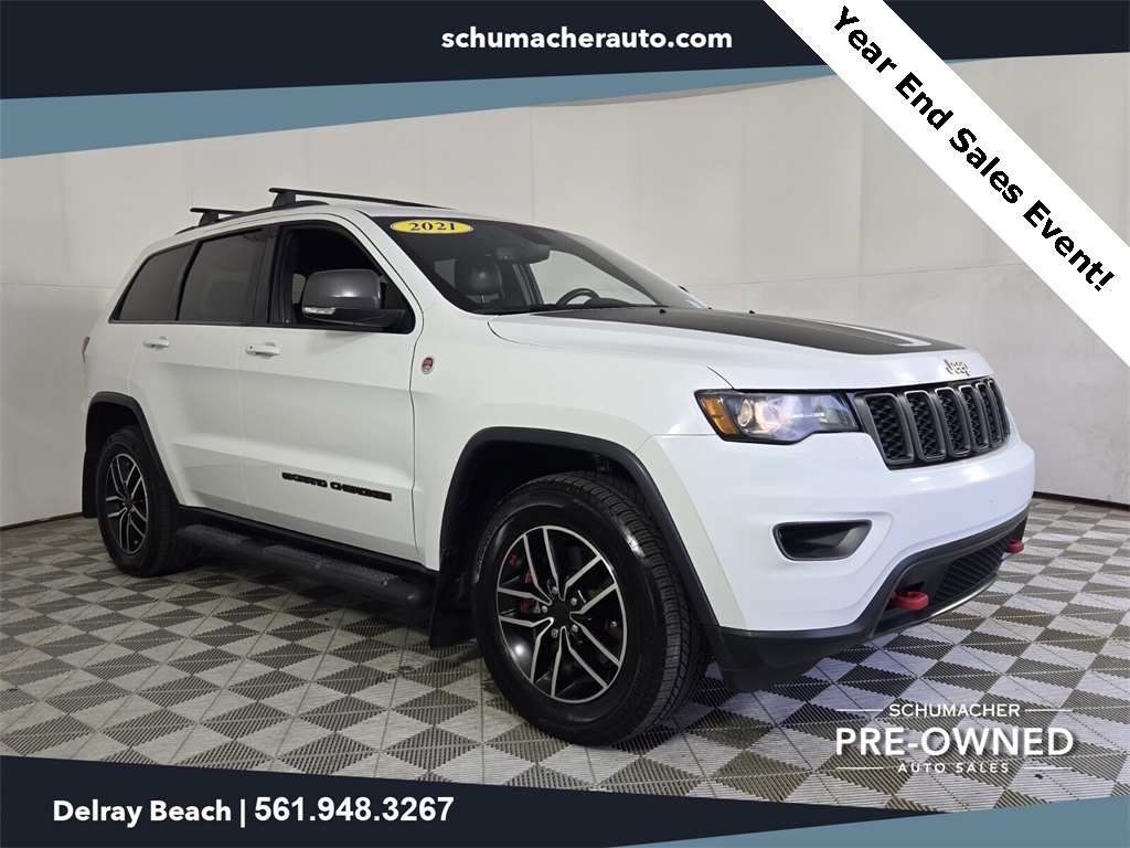 used 2021 Jeep Grand Cherokee car, priced at $18,900