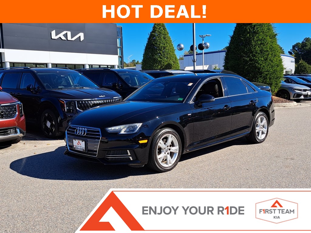 2018 Audi A4 2.0T ultra Premium Sedan 4 Dr. FrontTrak