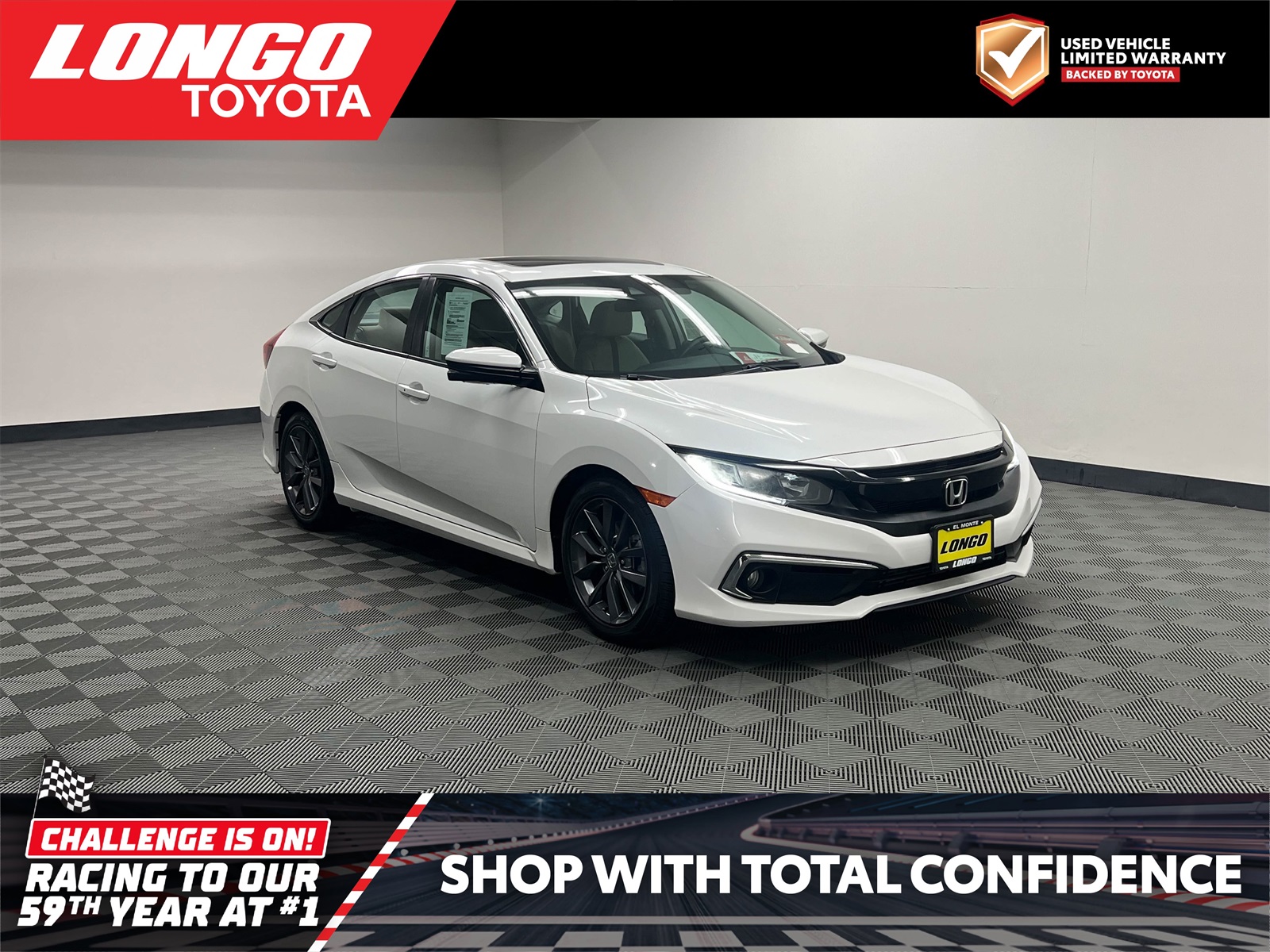 used 2020 Honda Civic car, priced at $17,788