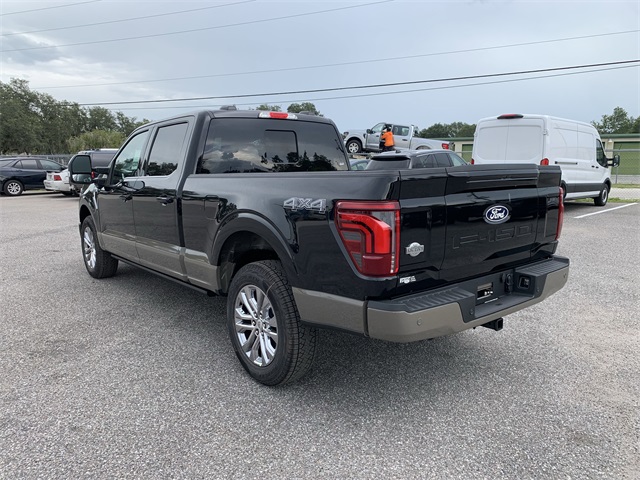 2025 Agate Black Metallic Ford F-150 King Ranch 4X4 Truck