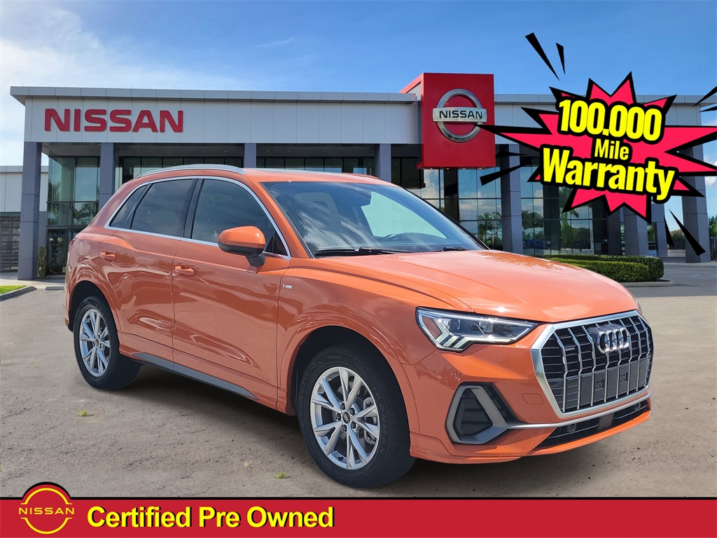 2023 Pulse Orange Audi Q3 Premium AWD SUV