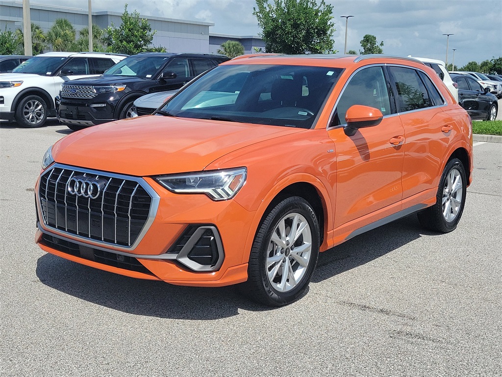 2023 Pulse Orange Audi Q3 Premium AWD SUV