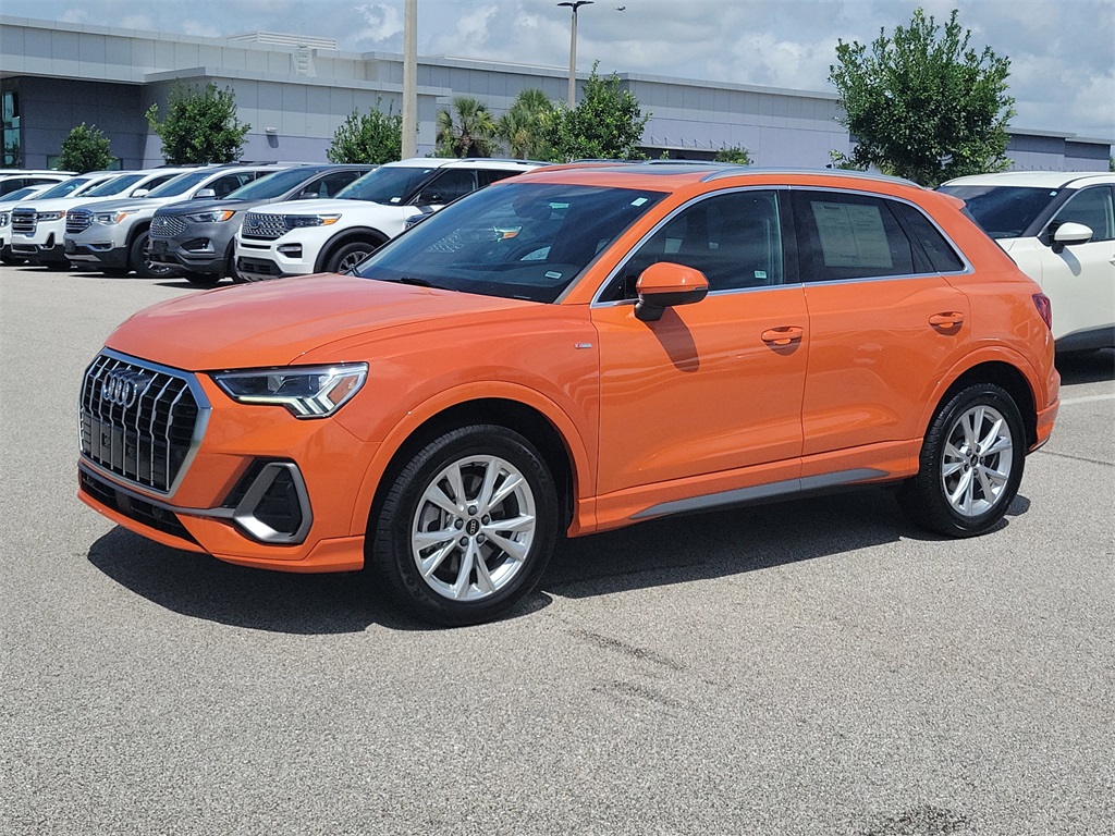 2023 Pulse Orange Audi Q3 Premium AWD SUV