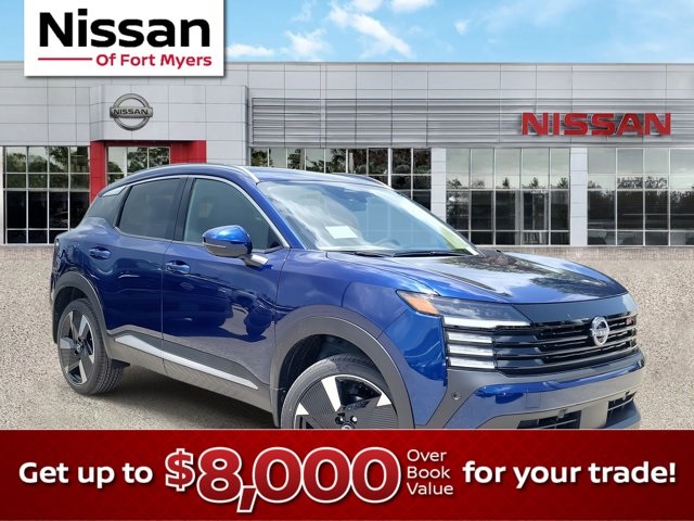 2025 Deep Blue Pearl Nissan Kicks SR FWD SUV