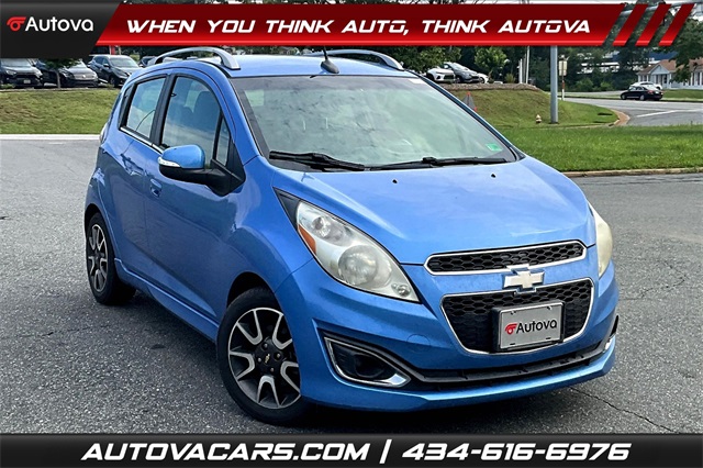 2014 Denim Metallic Chevrolet Spark 2LT FWD Hatchback
