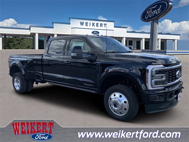 2025 Agate Black Metallic Ford Super Duty F-450 DRW Platinum Truck