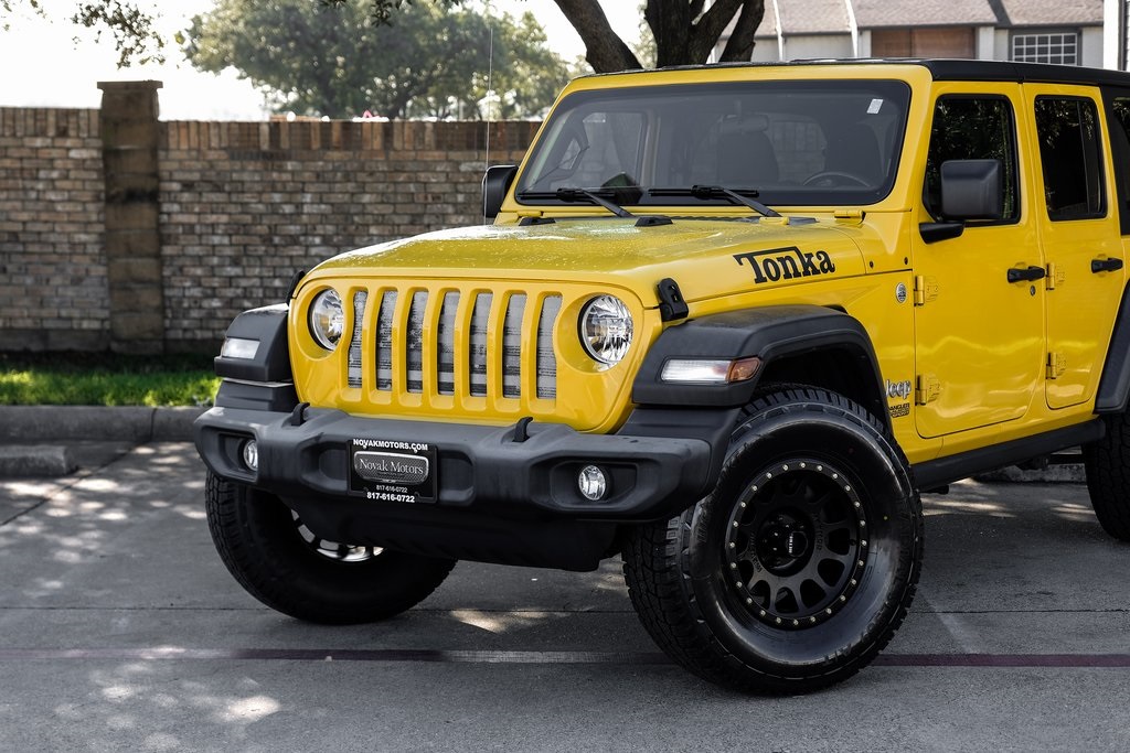 used 2021 Jeep Wrangler car, priced at $29,521