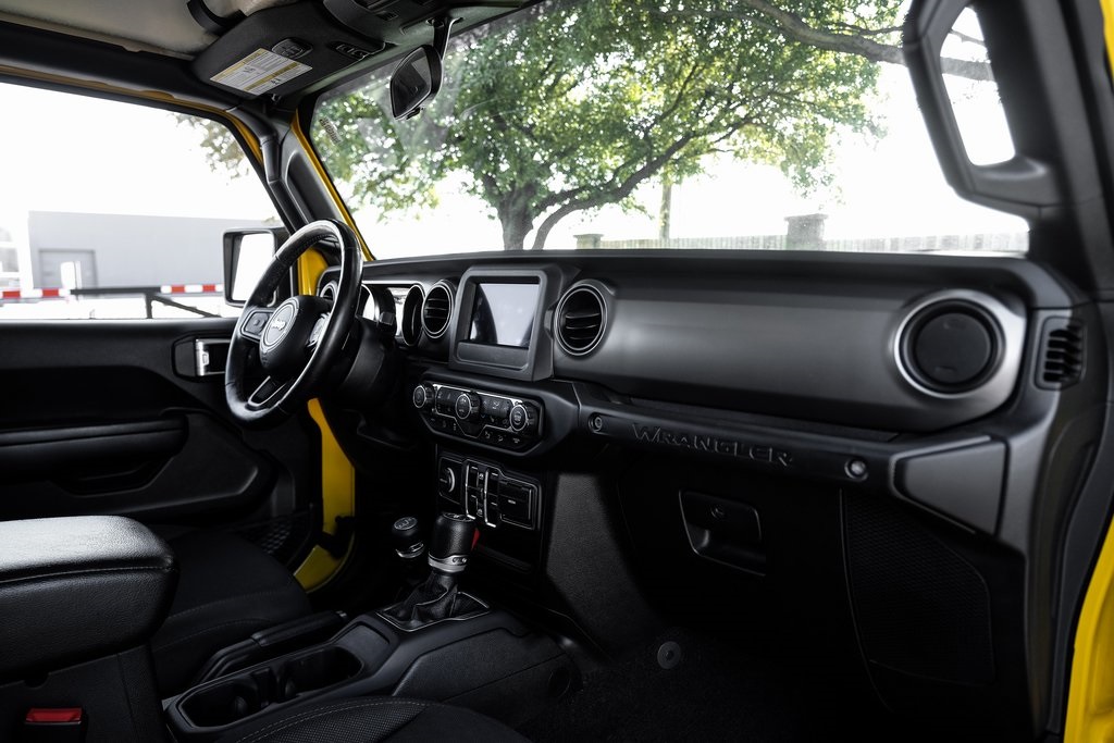 used 2021 Jeep Wrangler car, priced at $29,521
