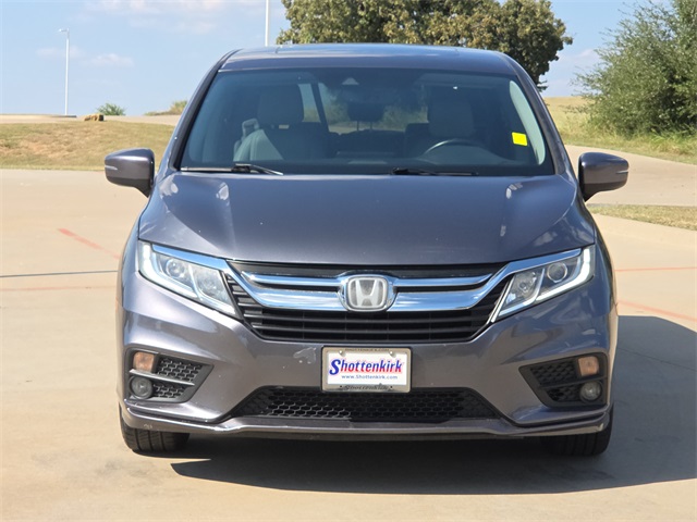 Used 2018 Honda Odyssey EX-L with VIN 5FNRL6H71JB078793 for sale in Granbury, TX
