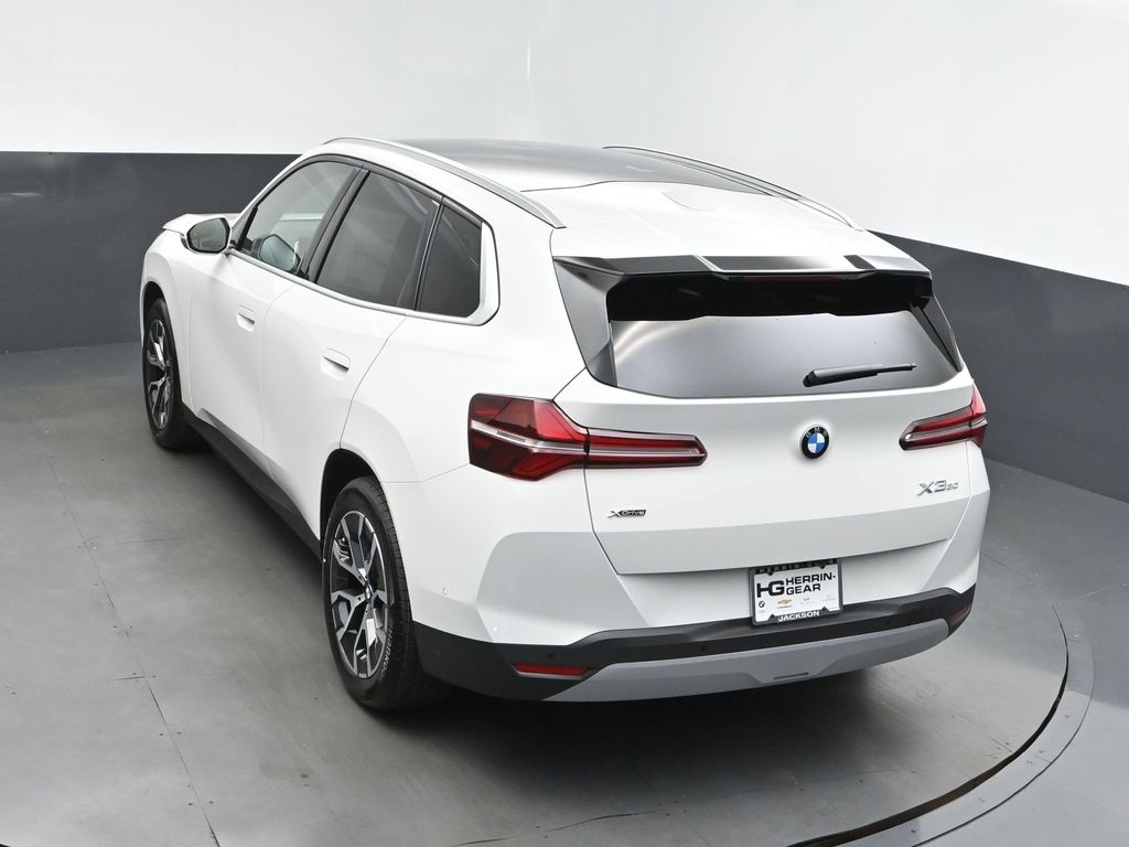 2025 Alpine White BMW X3 30 xDrive AWD SUV