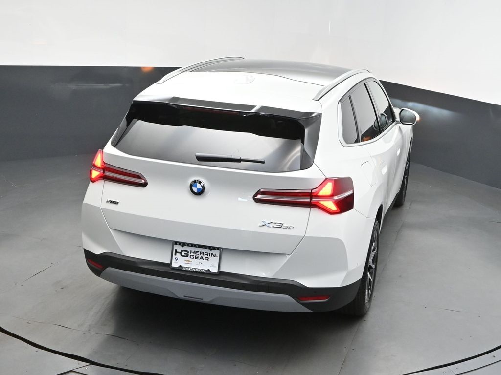2025 Alpine White BMW X3 30 xDrive AWD SUV