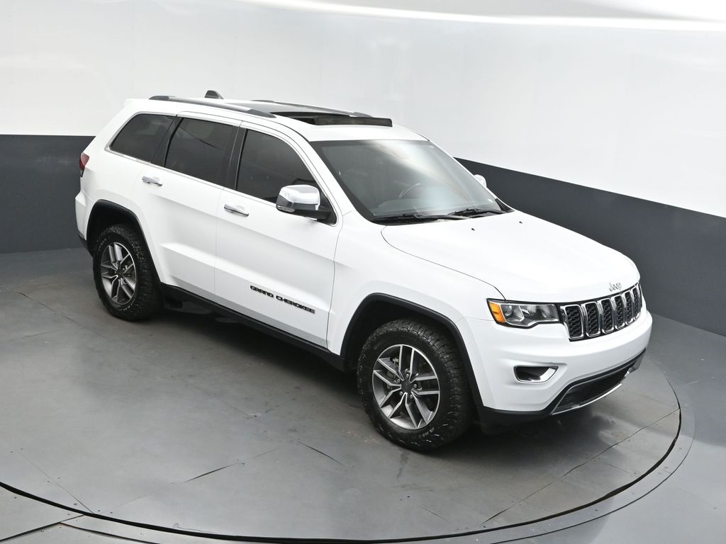 2021 Bright White Clearcoat Jeep Grand Cherokee Limited SUV