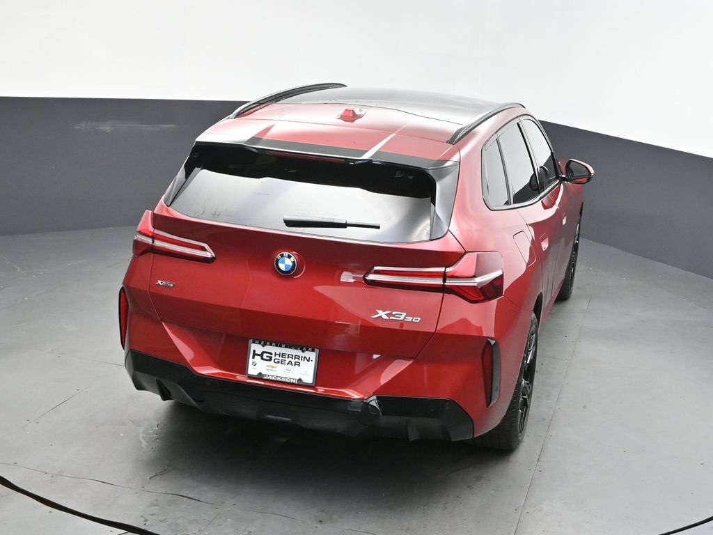 2025 Vegas Red Metallic BMW X3 30 xDrive AWD SUV