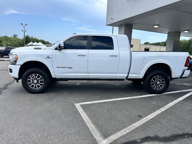 2020 Bright White Clearcoat Ram 2500 Laramie Longhorn 4X4 Truck