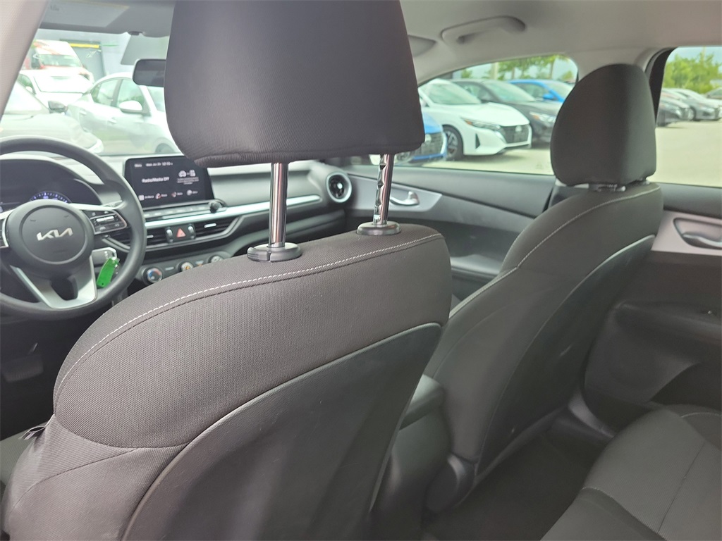 2023 Fire Orange Kia Forte LXS FWD Sedan