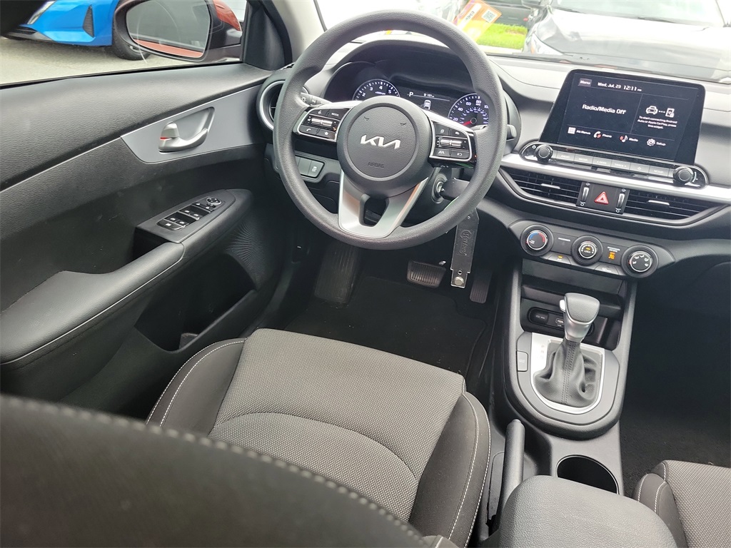 2023 Fire Orange Kia Forte LXS FWD Sedan