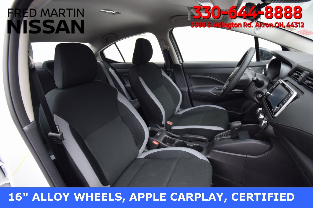 used 2025 Nissan Versa car, priced at $18,240