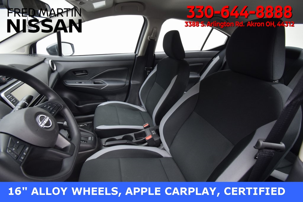 used 2025 Nissan Versa car, priced at $18,240