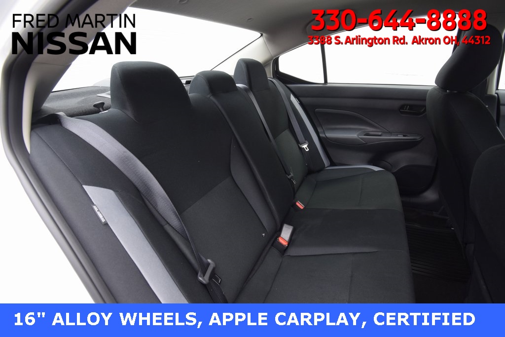 used 2025 Nissan Versa car, priced at $18,240