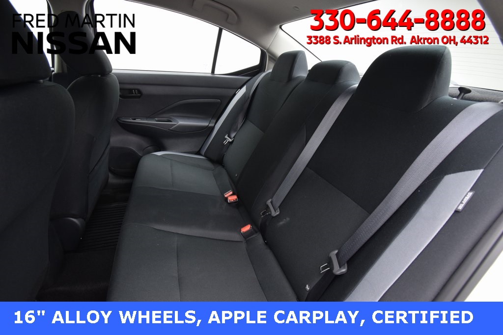 used 2025 Nissan Versa car, priced at $18,240