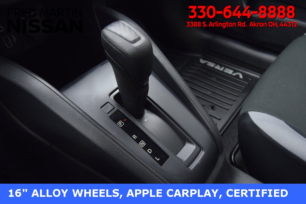 used 2025 Nissan Versa car, priced at $18,240