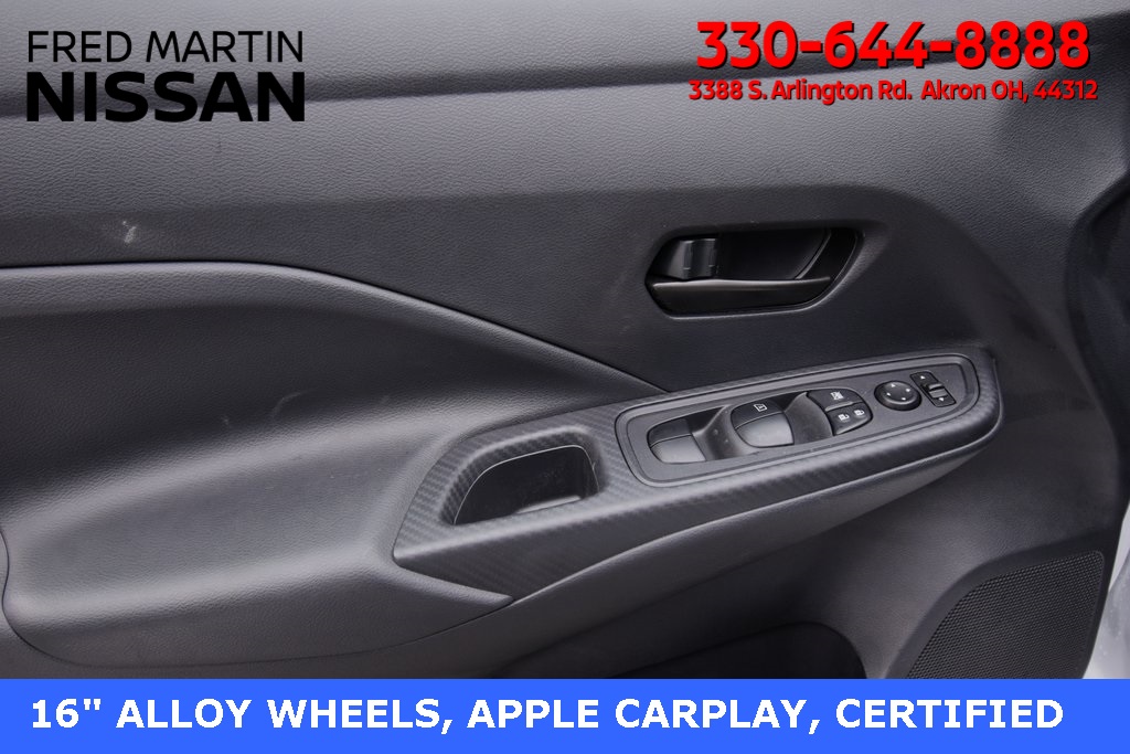 used 2025 Nissan Versa car, priced at $18,240