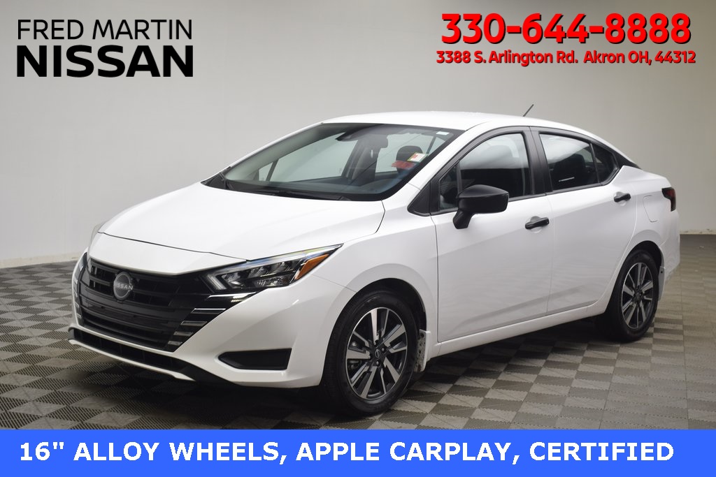 used 2025 Nissan Versa car, priced at $18,240